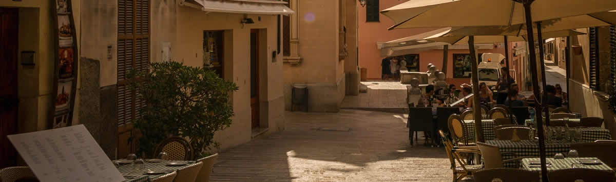 Gasse in Alcudia