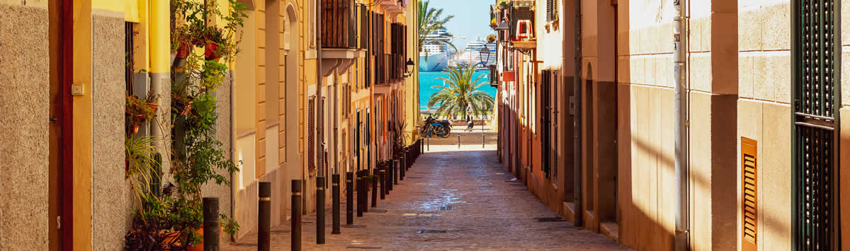 Altstadtgasse in Palma