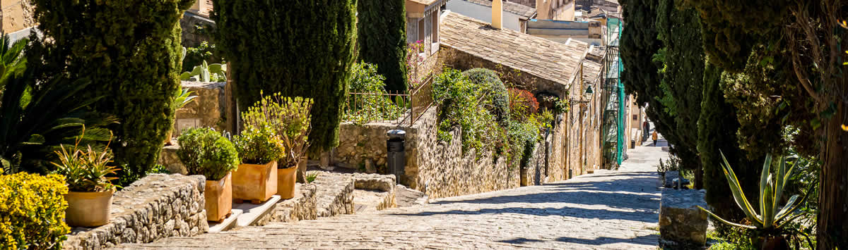 Altstadtgasse in Pollenca