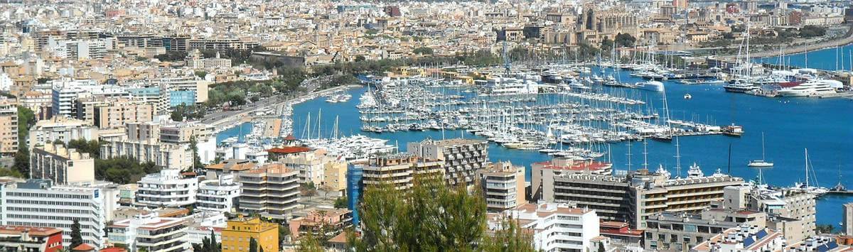 Blick über Palma de Mallorca