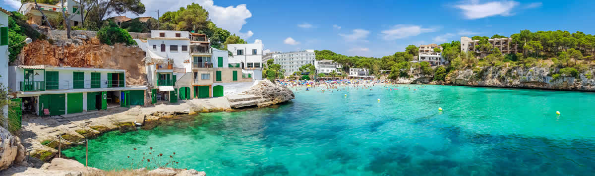 Strand von Cala Santanyi auf Mallorca