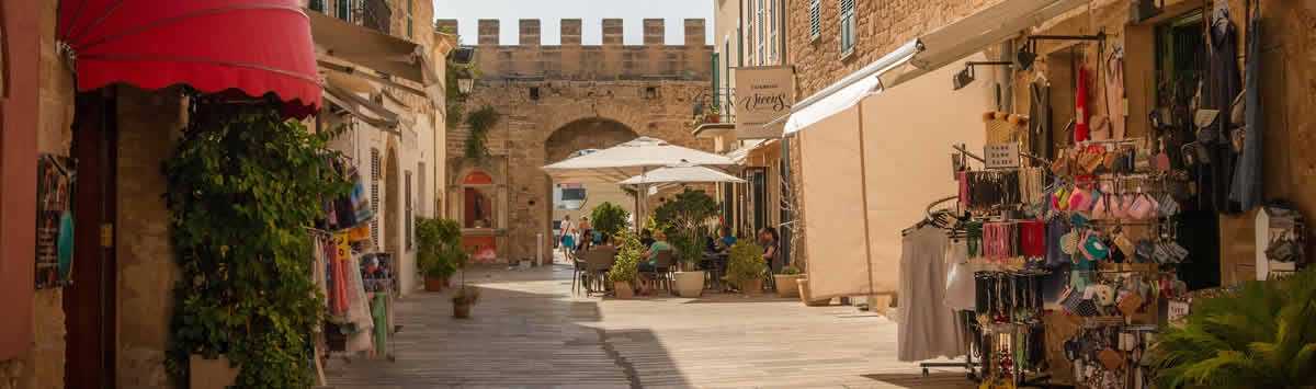 Straße in Alcudia