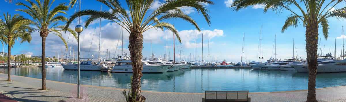 Yachthafen in Palma de Mallorca