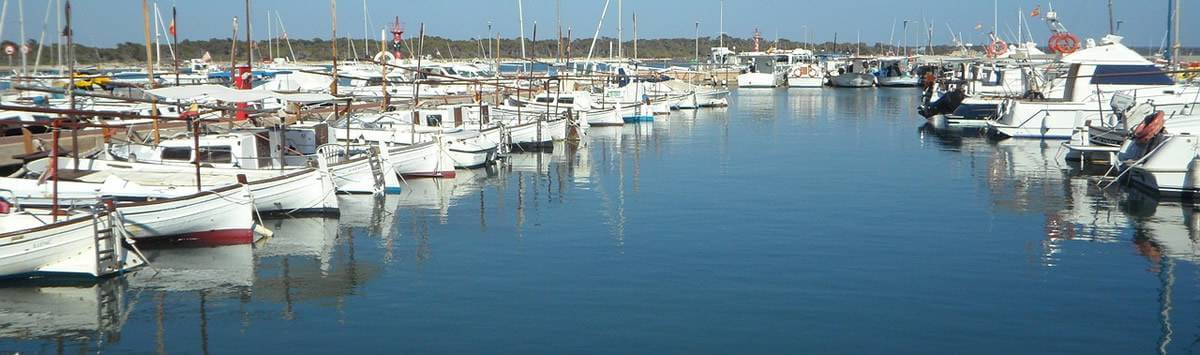 Yachthafen in Colonia de Sant Jordi