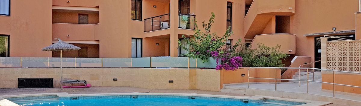 Bild zum Objekt: 50m² Apartment zum Verkauf: 2 Zimmer, Bad, Balkon & G.-Pool