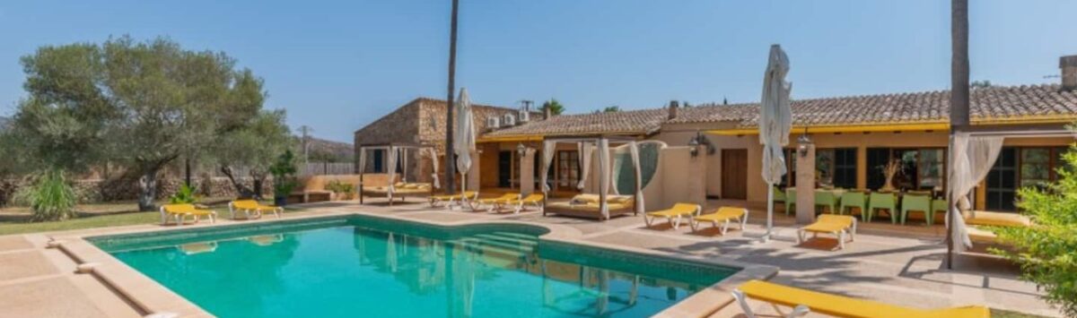 Bild zum Objekt: Finca mit 6 SZ, 6 Bädern, Sauna, Pool & V.-Lizenz zum Verkauf