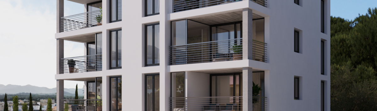 Bild zum Objekt: 2 Wohnungen & ein Penthouse zu verkaufen; Neubau & Meerblick