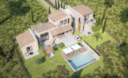 NEUBAU Luxus Finca auf 2ha Land im Süden Mallorcas
