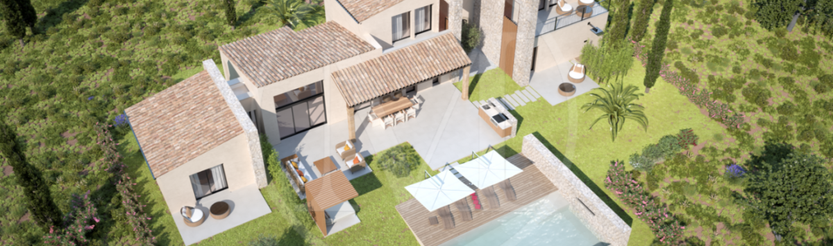 Bild zum Objekt: Finca mit 3 SZ, 4 Bädern, Garage & Infinitypool zum Verkauf