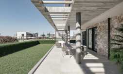 Moderner Neubau: EG-Wohnung mit Garten und gemeinschaftlichen Salzwasserpool