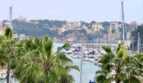 Blick vom Balkon