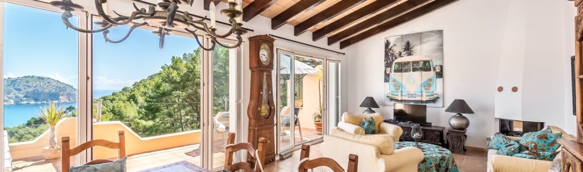 Vista de la propiedad: casa de 145m² con 4 dormitorios y 2 baños en venta; vista al mar