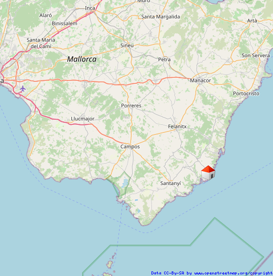 Lageplan Mallorca