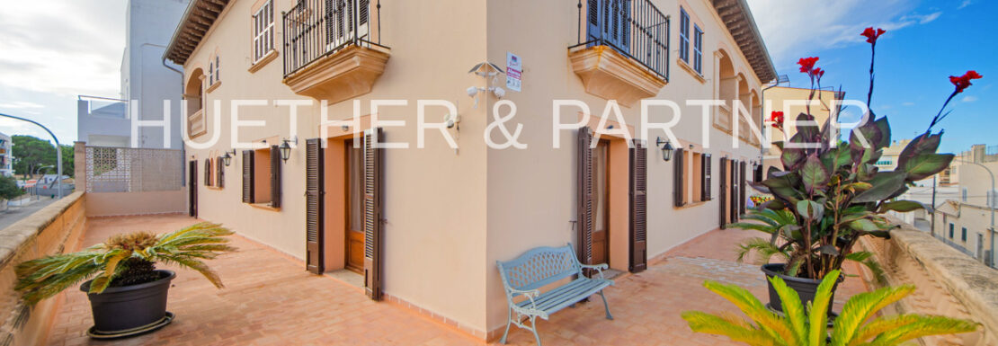 Umlaufende Terrasse 1. Etage