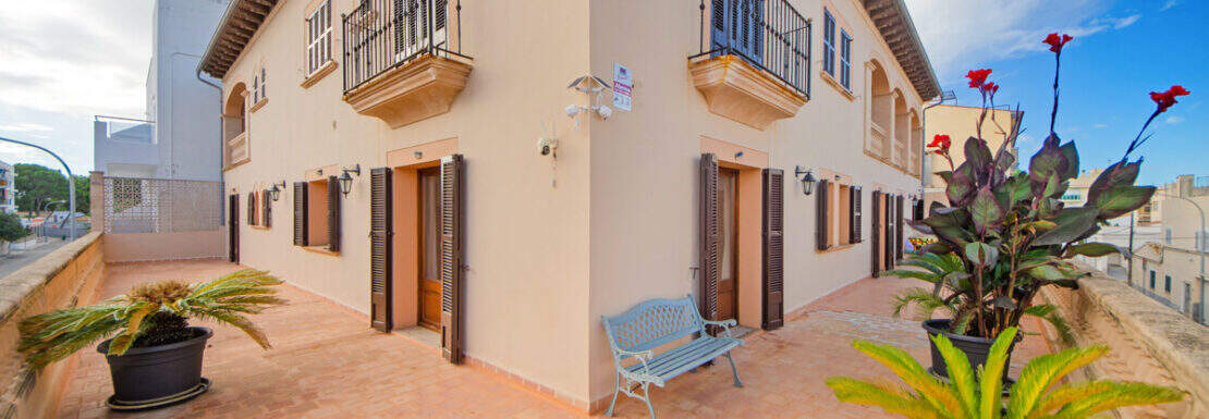 Umlaufende Terrasse 1. Etage