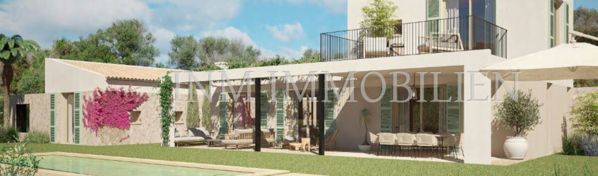 Image of the property: Project for a modern villa for sale near Santanyi