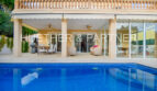 Pool with view of veranda