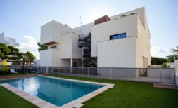 Moderne Meerblick Neubauwohnung am Es Trenc mit großer Terrasse und Pool