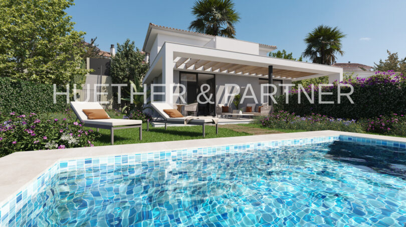 Casa con posible piscina