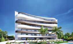 Strandnahe Neubau Wohnung in Designer-Anlage