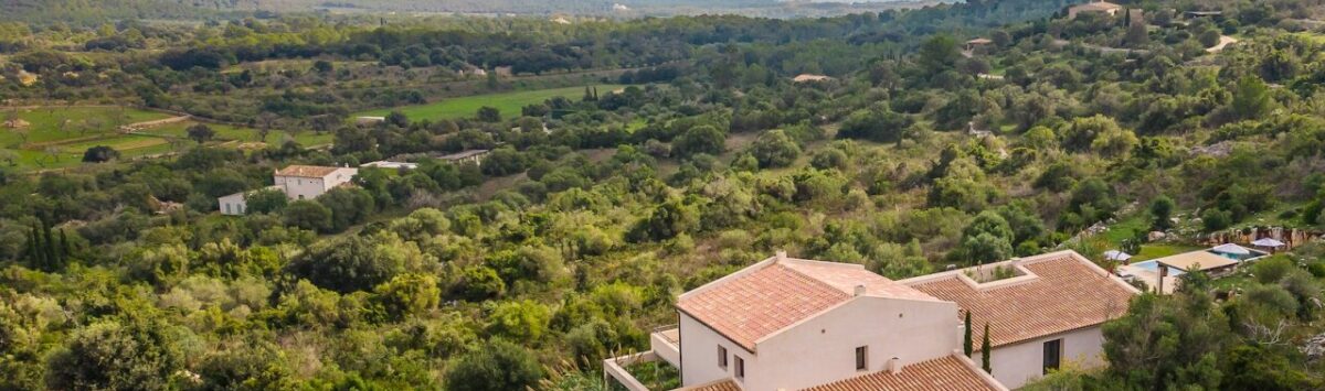 Vista de la propiedad: 34.000m² finca con 5 dormitorios, 5 baños y piscina infinita para la venta