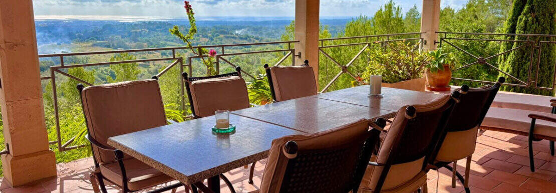 View from the terrace