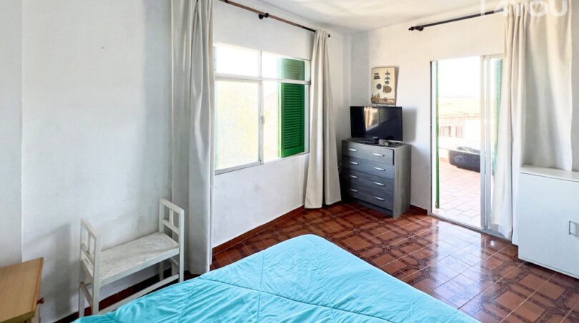 Master bedroom with terrace