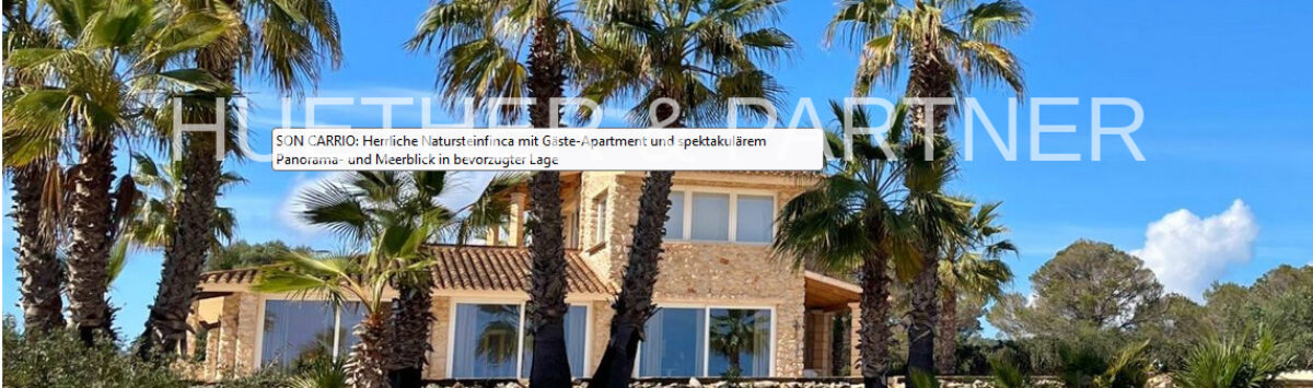 Bild zum Objekt: Finca mit 3 SZ, 3 Bädern, Pool & Gäste-Apartment zum Verkauf