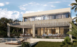 New build villa in Santa Ponsa with large pool area