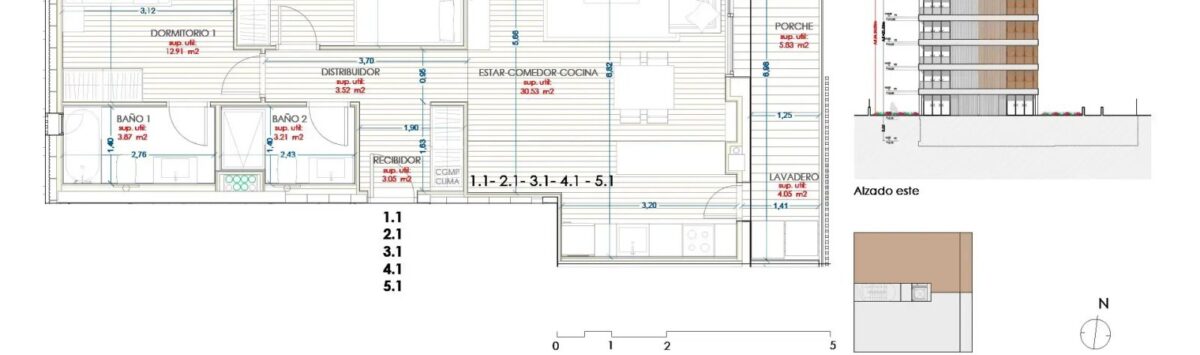 Bild zum Objekt: 85m² Wohnung (Neubau) mit 2 SZ, Balkon und G.-Pool zu kaufen