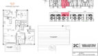 3 bedrooms Floor plan-C2-1