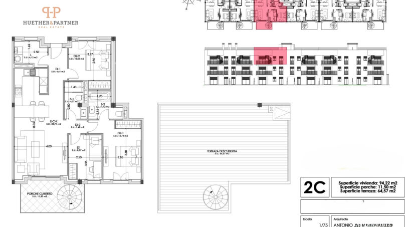 3 bedrooms Floor plan-C2-1