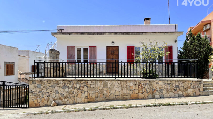 Vista de la casa
