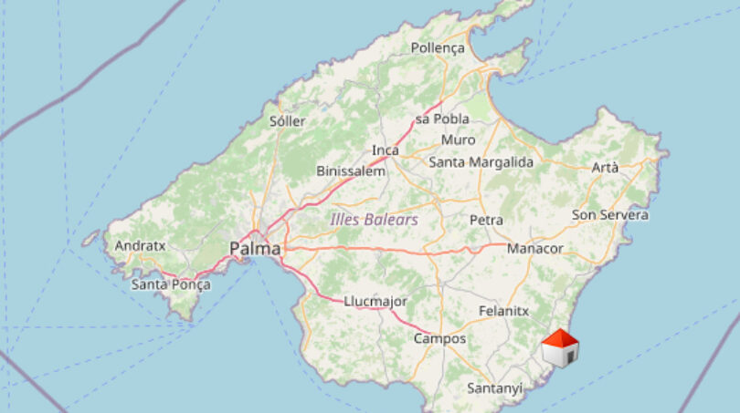 Isla soleada Mallorca