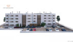 Parking lot facade
