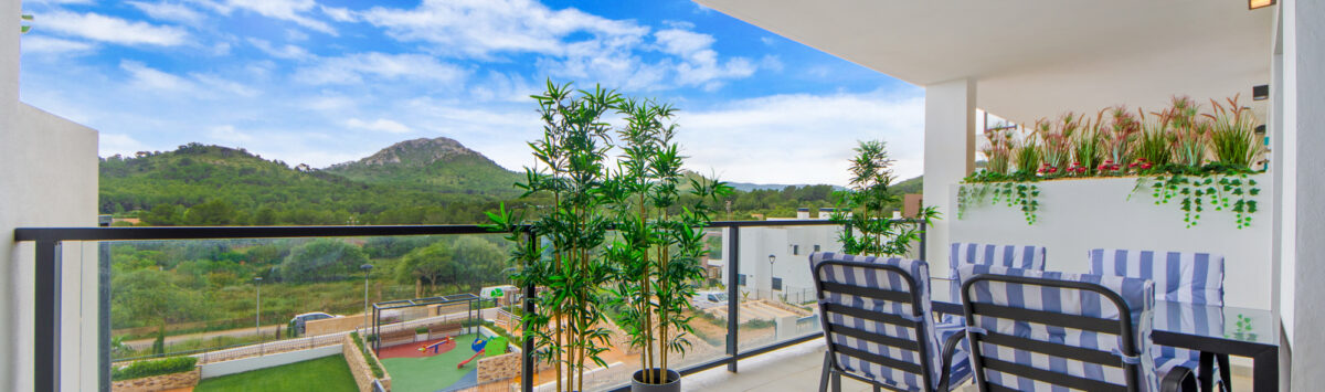 Bild zum Objekt: Möbl. 97m² Wohnung zum Verkauf: 2 SZ, 2 Bädern, Terrasse, G.-Pool