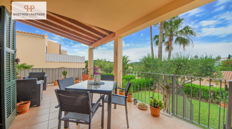 Covered terrace