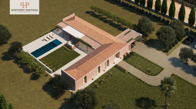 03_Vivienda Rústica Manacor_Aerea