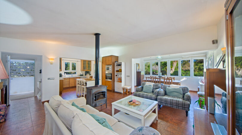 Living/dining area