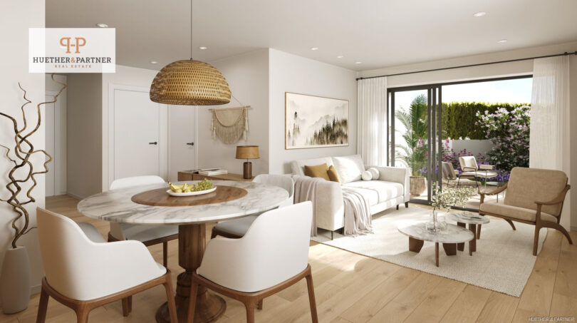 Living-dining area