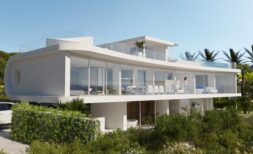 Futurista villa de lujo con vistas al mar