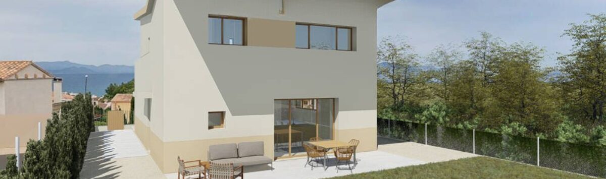 Bild zum Objekt: Villa mit Bauprojekt in Colonia de Sant Pere zum Verkauf