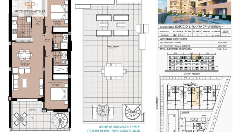Gebäude 1 Wohnung 1-3-4