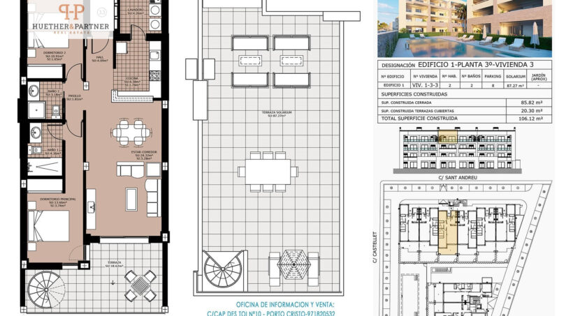 Gebäude 1 Wohnung 1-3-3