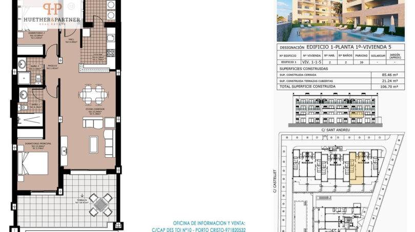 Gebäude 1 Wohnung 1-1-5