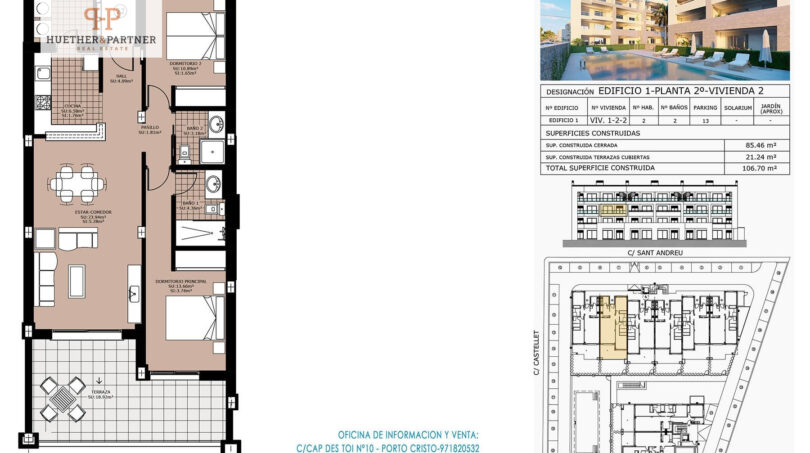 Gebäude 1 Wohnung 1-2-2