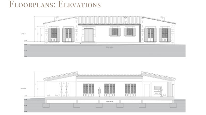 Floor plan fachada