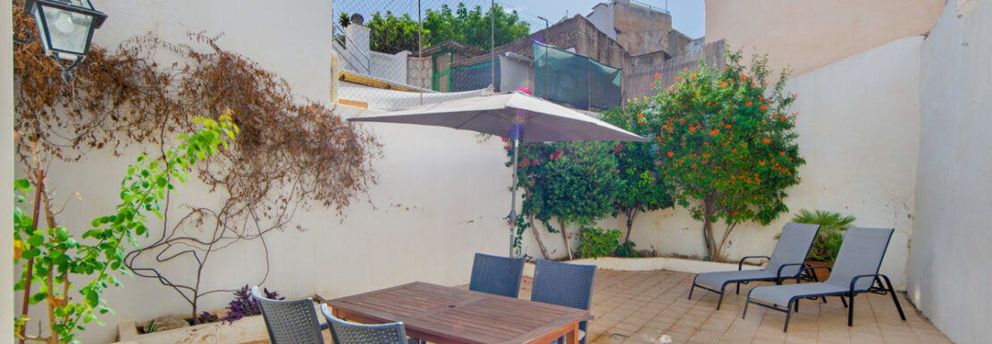 Patio interior