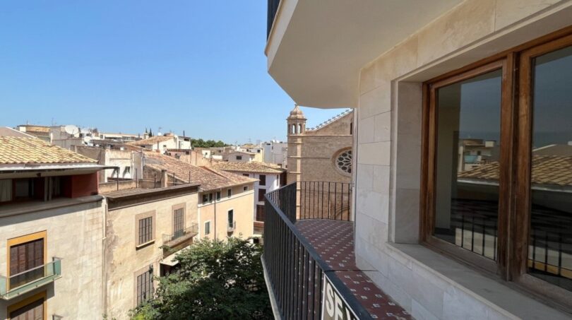 Balkon mit Blick