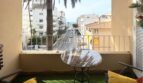 Balkon mit Blick zum Meer